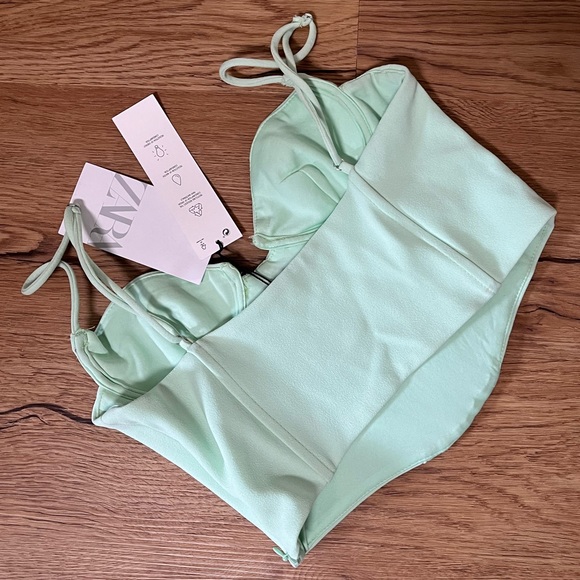 ZARA| CORSET TOP - Picture 7 of 9